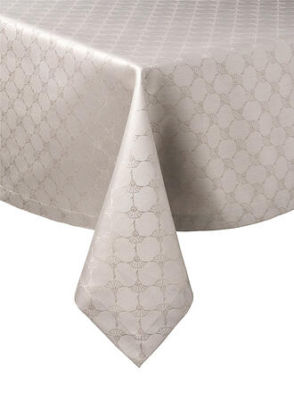 JOOP | Tischdecke Cornflower 140x190cm Platin | beige