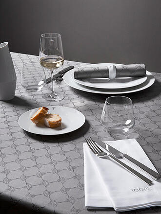 JOOP | Tischdecke Cornflower 140x190cm Platin | beige