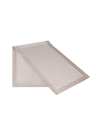 JOOP | Tischläufer Signature 50x160cm Platin | beige