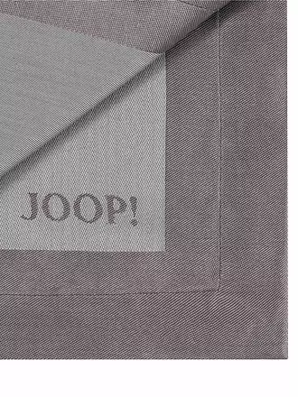JOOP | Tischläufer Signature 50x160cm Platin | grau