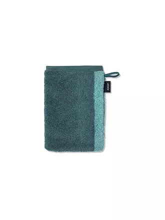 JOOP | Waschhandschuh 16x22cm Tone Double Sand | petrol