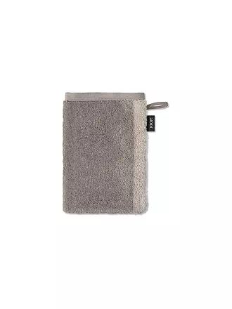 JOOP | Waschhandschuh 16x22cm Tone Double Sand | hellgrau