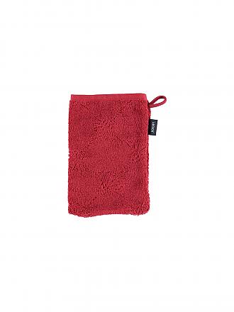 JOOP | Waschhandschuh Cornflower 16x22cm  Granat | dunkelblau