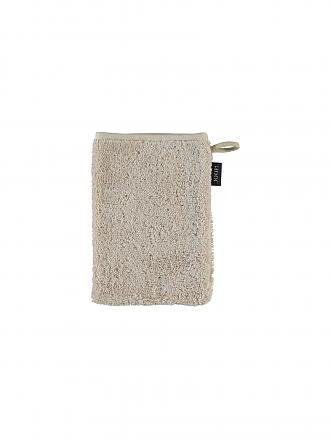 JOOP | Waschhandschuh Doubleface 16x22cm Anthrazit | beige