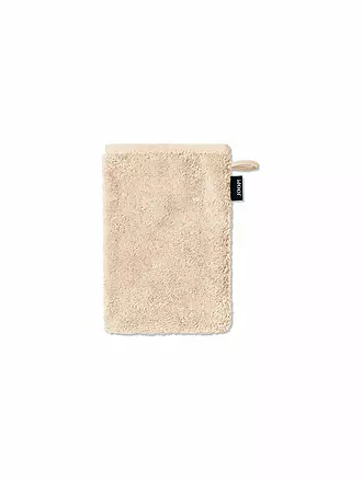JOOP | Waschhandschuh SPLIT DOUBLEFACE 16x22cm Stein | creme