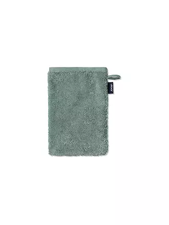 JOOP | Waschhandschuh SPLIT DOUBLEFACE 16x22cm Stein | hellgrün