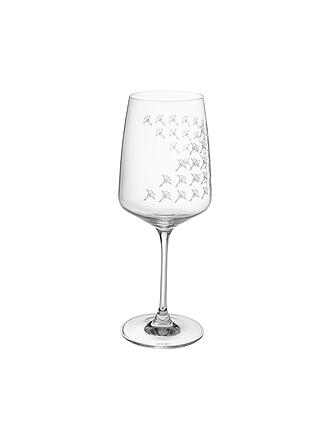 JOOP | Weissweinglas 2er Set 0,40l Faded Cornflower | transparent