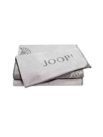 JOOP | Wohndecke 150x200cm FADED CORNFLOWER Aqua | hellgrau