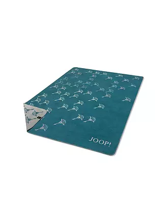 JOOP | Wohndecke 150x200cm FADED CORNFLOWER Aqua | hellgrau