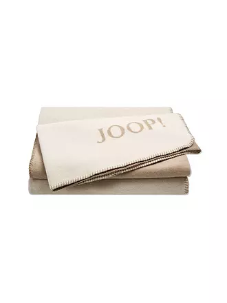 JOOP | Wohndecke 150x200cm SPLIT Stein | hellgrau