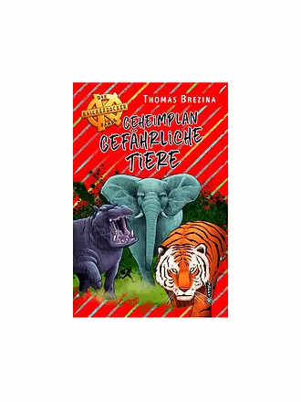 JOPPY | Buch - Die Knickerbocker-Bande - Geheimplan gefährliche Tiere | keine Farbe