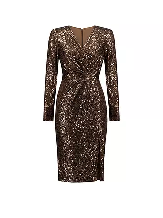 JOSEPH RIBKOFF | Abendkleid | kupfer