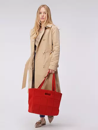 JULIA SKERGETH | Ledertasche - Shopper LIMITED EDITION | rot