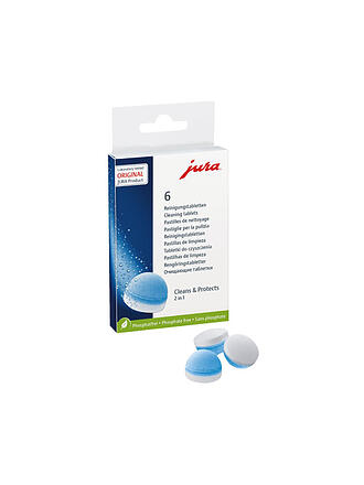 JURA | 2 Phasen Entkalkungstabletten | keine Farbe
