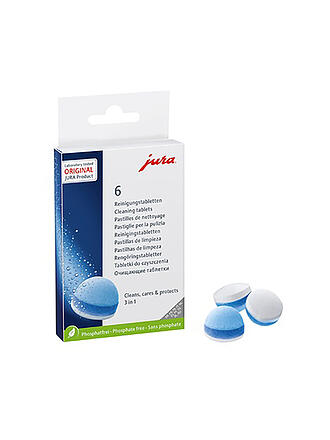 JURA | 3-Phasen-Reinigungstabletten | keine Farbe