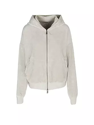 JUVIA | Loungewear Hoodie KATHARINA | hellgrau