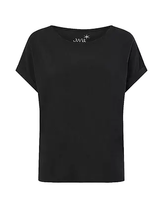 JUVIA | Loungewear Shirt LUCA | schwarz