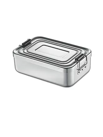 KÜCHENPROFI | Frischhaltedose - Lunchbox klein 18x12cm (Anthrazit) | silber