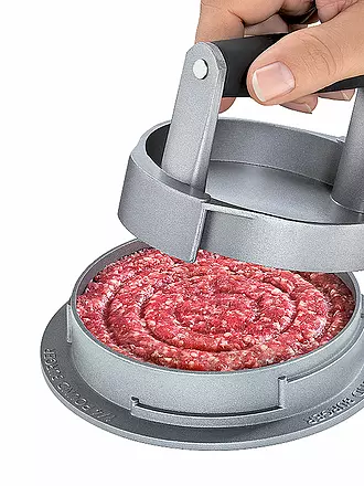 KÜCHENPROFI | Hamburgerpresse TRIO BBQ 11cm | grau