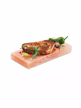 KÜCHENPROFI | Salzplatte BBQ 10x20cm | beige