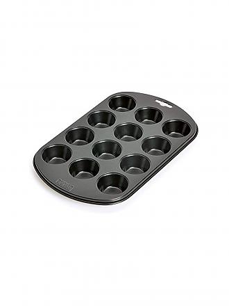 KAISER | Muffinform 12er | schwarz