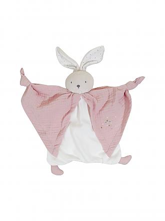 KALOO | Schmusetuch Hase 20cm | rosa