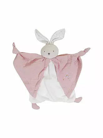 KALOO | Schmusetuch Hase 20cm | rosa