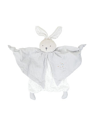 KALOO | Schmusetuch Hase 20cm | grau
