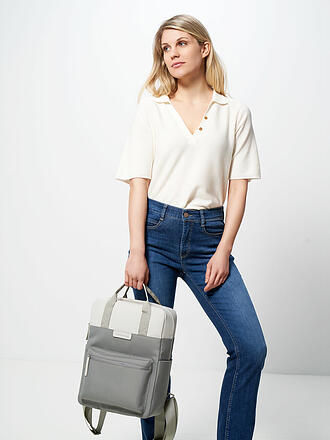 KAPTEN & SON | Rucksack Bergen Muted Sage Sprinkled Small | beige