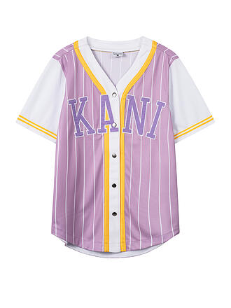 KARL KANI | Baseball T Shirt | lila