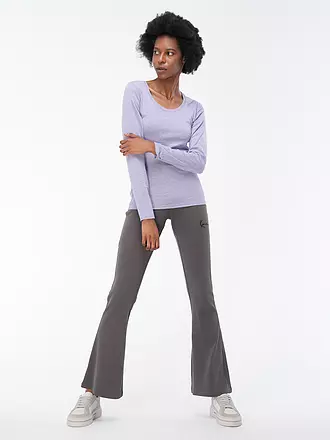 KARL KANI | Legging Flared Fit | grau
