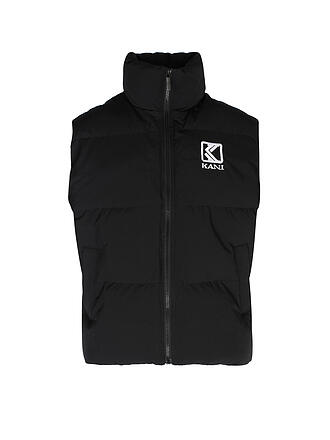 KARL KANI | Steppgilet | schwarz