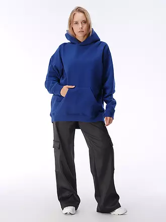 KARO KAUER | Kapuzensweater - Hoodie Oversized Fit | blau