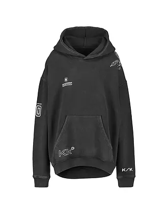 KARO KAUER | Kapuzensweater - Hoodie | schwarz