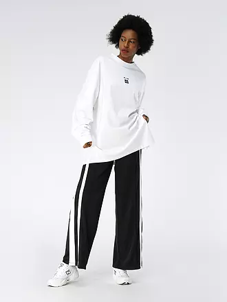 KARO KAUER | Langarmshirt Oversized Fit | weiss