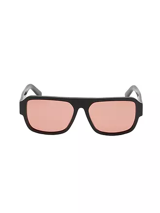 KARO KAUER | Sonnenbrille RETRO ORANGE | schwarz