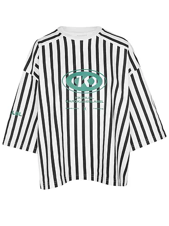 KARO KAUER | T-Shirt Oversized Fit | weiss