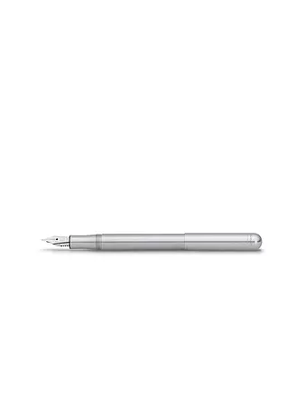 KAWECO | Füllhalter Liliput 0,7mm Medium Silver | silber