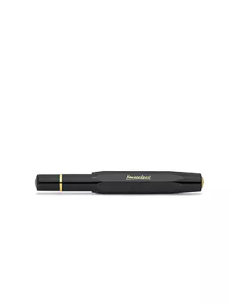 KAWECO | Füllhalter Piston Sport Classic Black/Gold M | schwarz