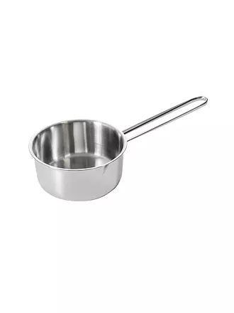 KELOMAT | MINI Stielkasserolle 12 cm Edelstahl | silber