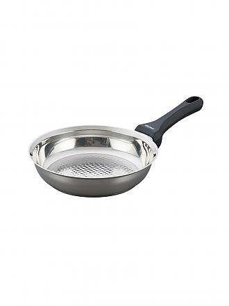 KELOMAT | Pfanne Grillmeister ohne Deckel 24cm | silber