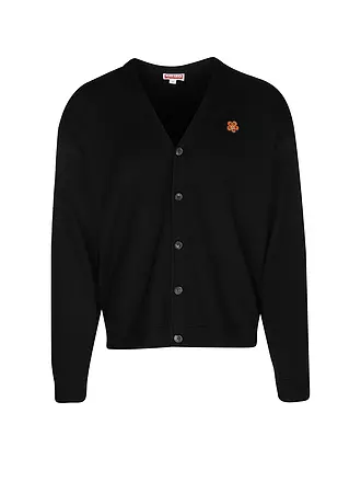 KENZO | Cardigan BOKE FLOWER | schwarz