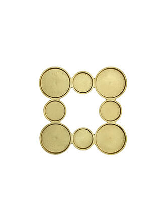 KERSTEN | Weihnachts Kerzentablett 31x39cm | gold