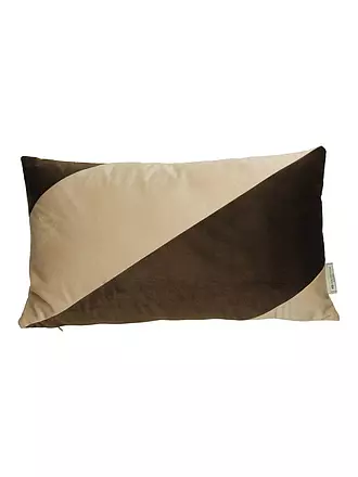 KERSTEN | Zierkissen Velvet 30x50cm | braun