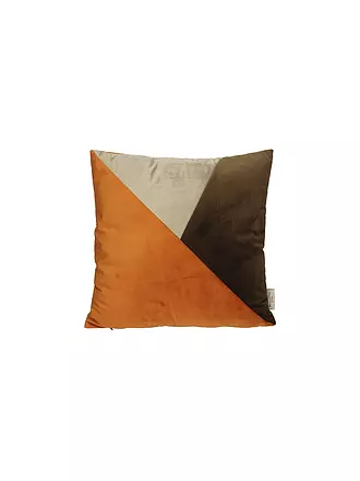 KERSTEN | Zierkissen Velvet 45x45cm | braun