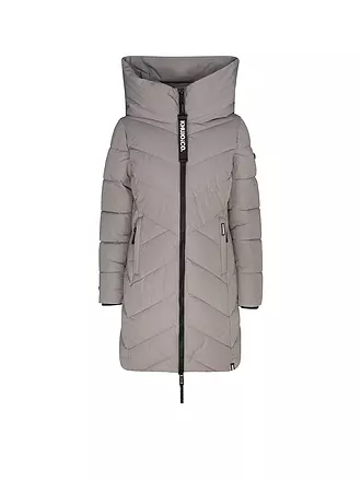 KHUJO | Steppmantel DARKA 2 | schwarz