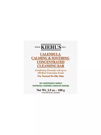 KIEHL'S | Gesichtsseife - Calendula Cleanse Bar 100g | keine Farbe