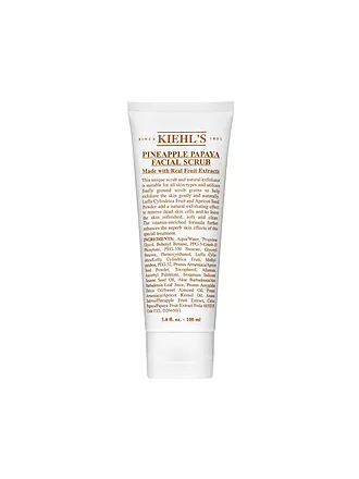 KIEHL'S | Pineapple Papaya Facial Scrub 100ml | keine Farbe