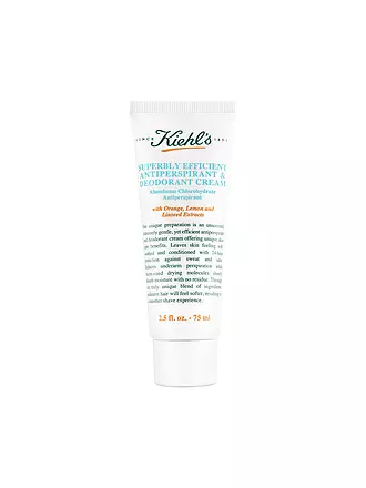 KIEHL'S | Superbly Efficient Anti-Perspirant and Deodorant 75g | keine Farbe