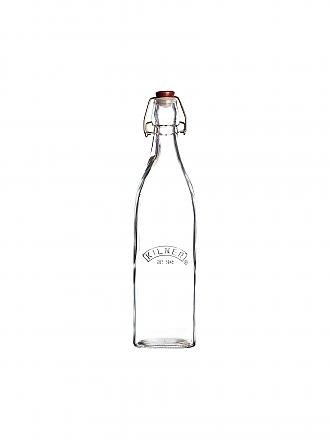 KILNER | Drahtbügelflasche 1l | silber